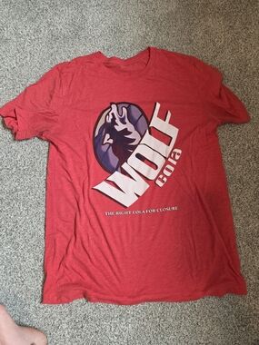 Wolf Cola Red Graphic Tee